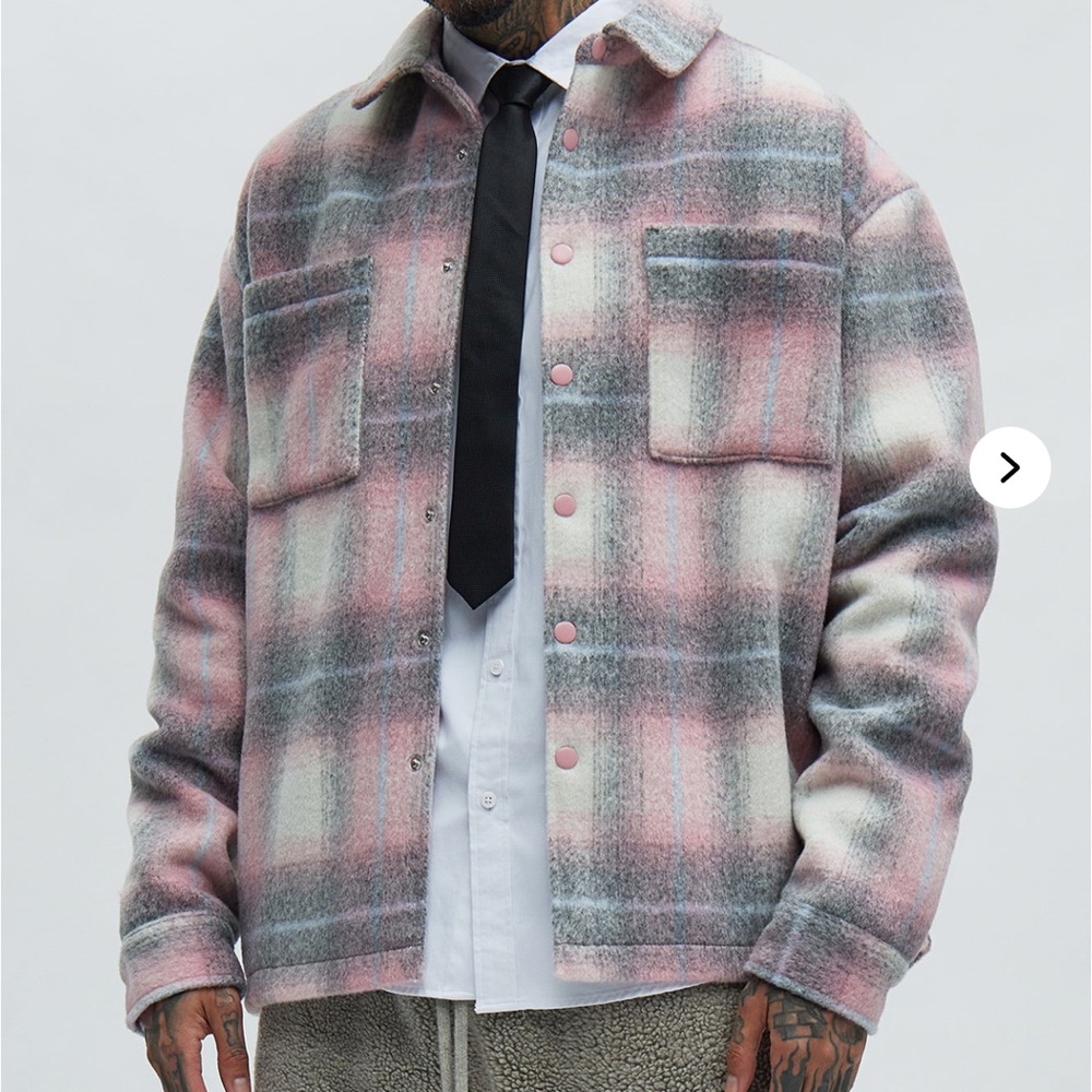 Quartzite Mohair oversized shacket